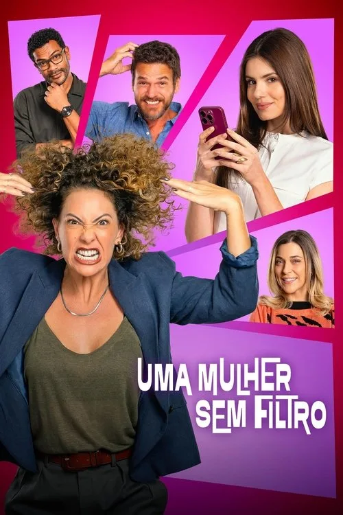 Uma Mulher Sem Filtro film posteri