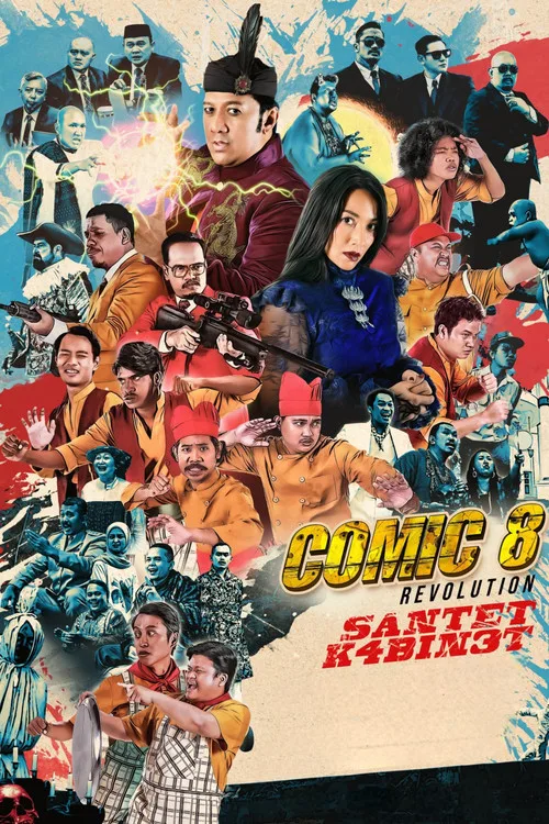 Comic 8 Revolution: Santet K4bin3t film posteri