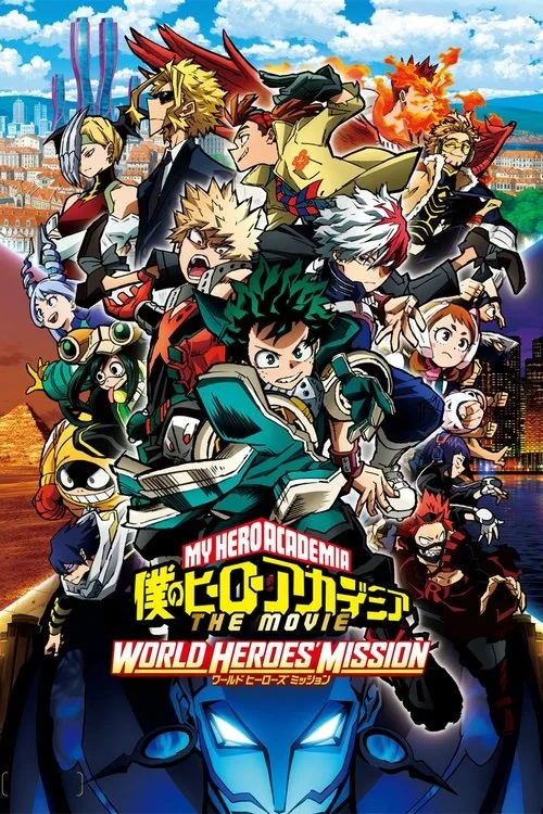 My Hero Academia: World Heroes' Mission film posteri