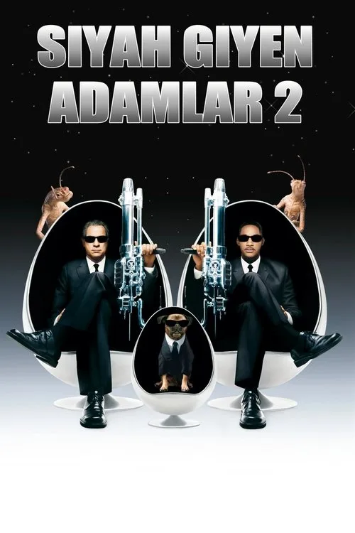 Siyah Giyen Adamlar 2 film posteri