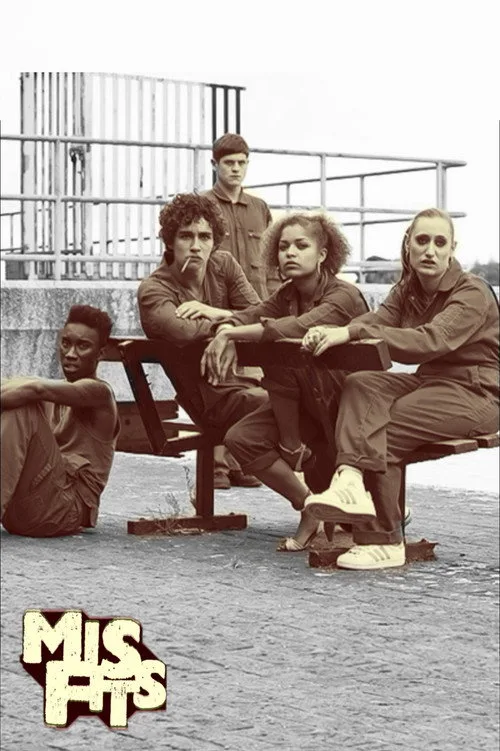 Misfits dizi posteri