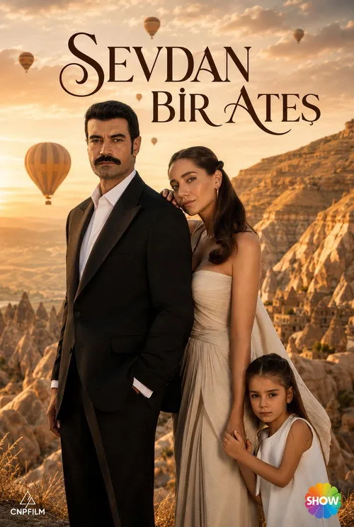 Sevdan Bir Ateş dizi posteri