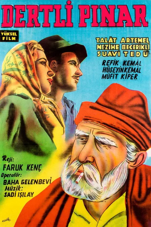Dertli Pınar film posteri