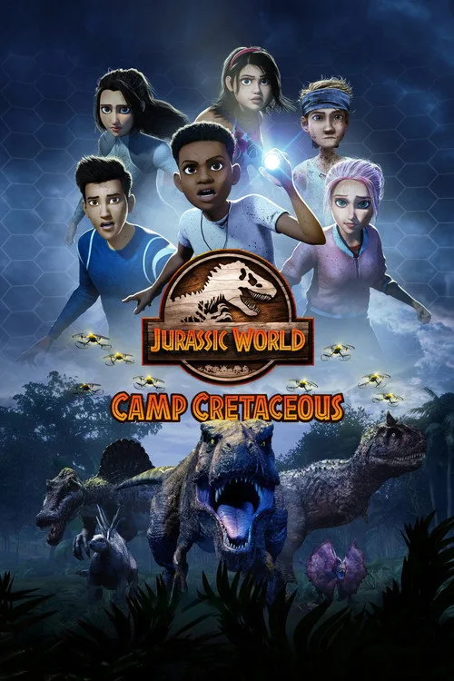 Jurassic World Kretase Kampı dizi posteri