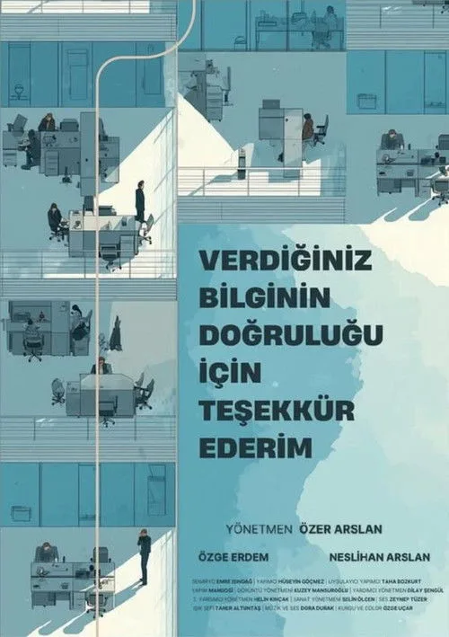 Verdiğiniz Bilginin Doğruluğu İçin Teşekkür Ederim film posteri