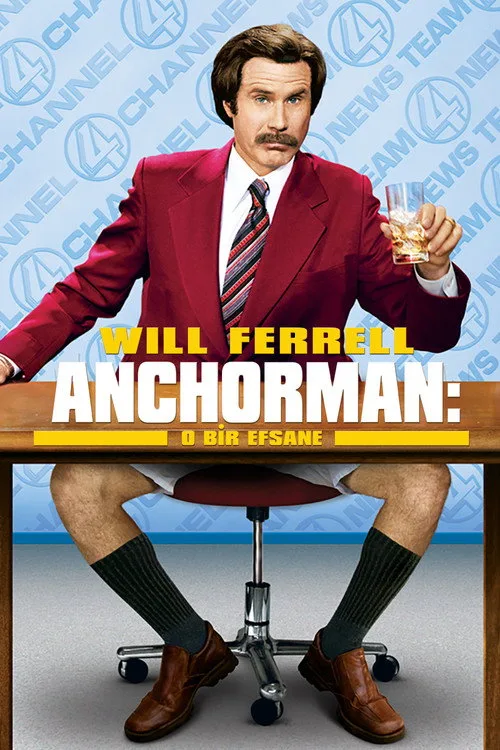 Anchorman: O Bir Efsane film posteri