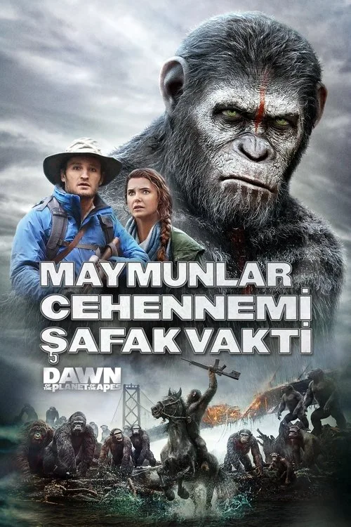 Maymunlar Cehennemi: Şafak Vakti film posteri