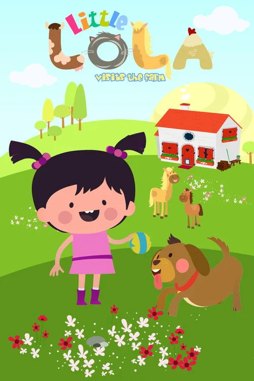 Little Lola Visits the Farm dizi posteri