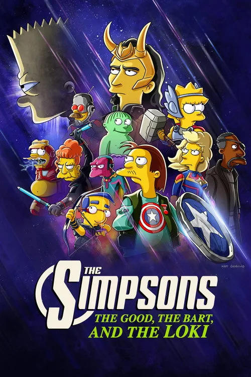 The Good, the Bart, and the Loki film posteri