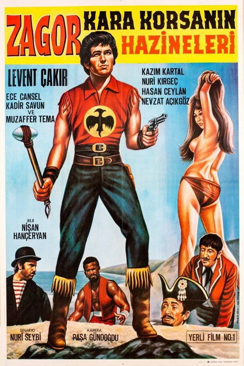 Zagor: Kara Korsanın Hazineleri film posteri