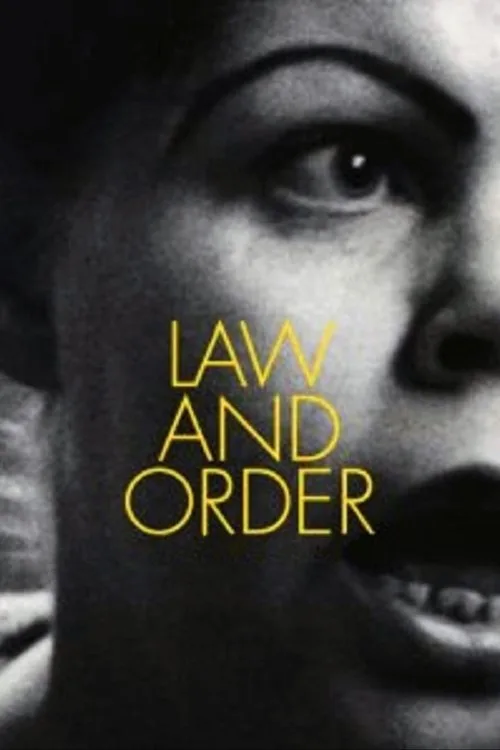 Law and Order film posteri