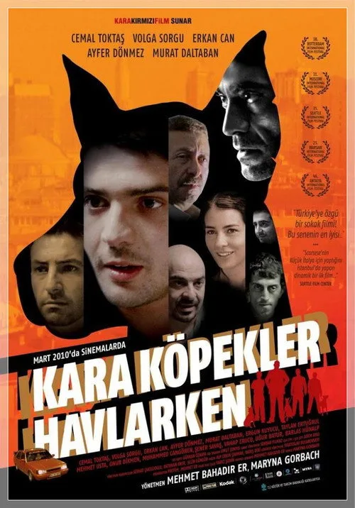 Kara Köpekler Havlarken film posteri