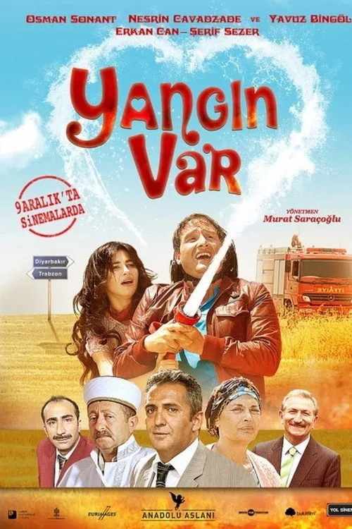 Yangın Var film posteri