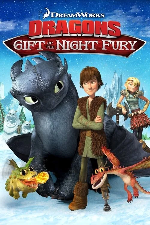 Dragons: Gift of the Night Fury film posteri