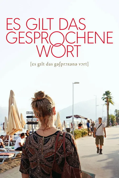 Es gilt das gesprochene Wort film posteri