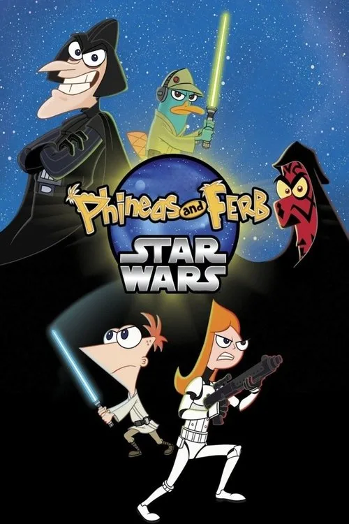 Fineas ve Förb: Star Wars film posteri