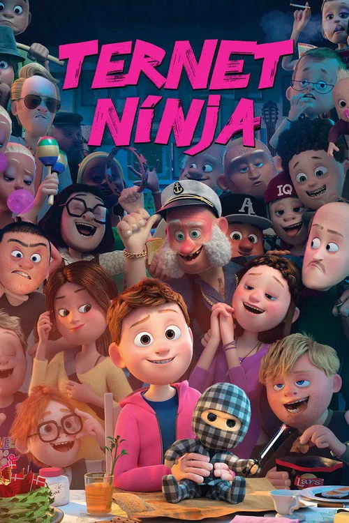 Damalı Ninja film posteri