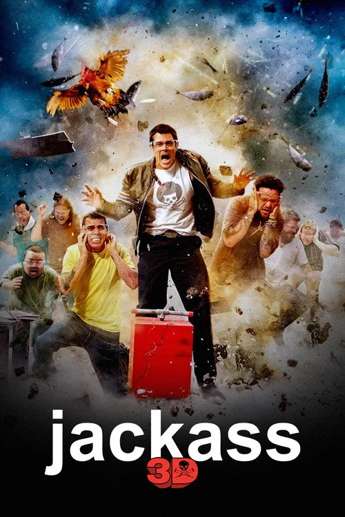 Jackass 3D film posteri
