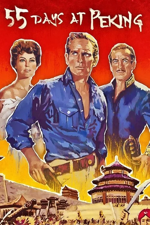 Pekin'de 55 Gün film posteri