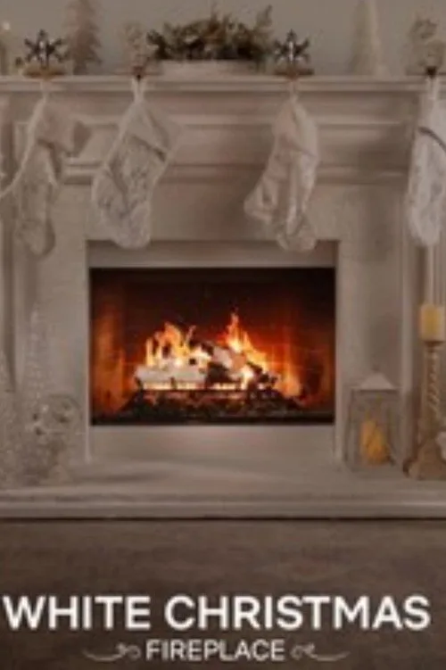 White Christmas Fireplace film posteri