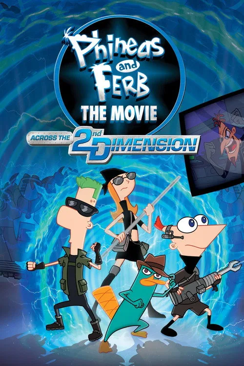 Fineas ve Förb 2. Boyutta film posteri