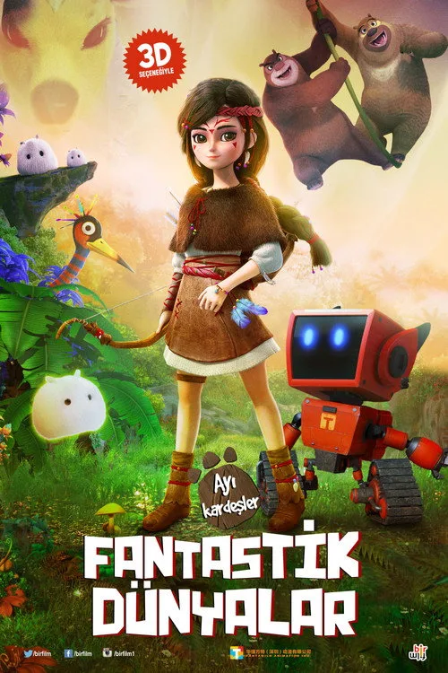 Ayı Kardeşler Fantastik Dünyalar film posteri