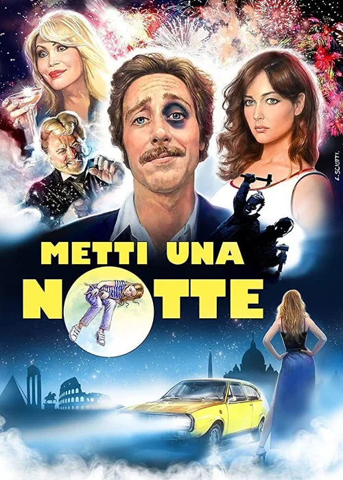 Metti una notte film posteri