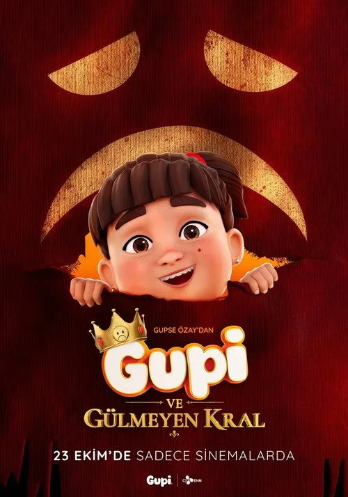 Gupi ve Gülmeyen Kral film posteri