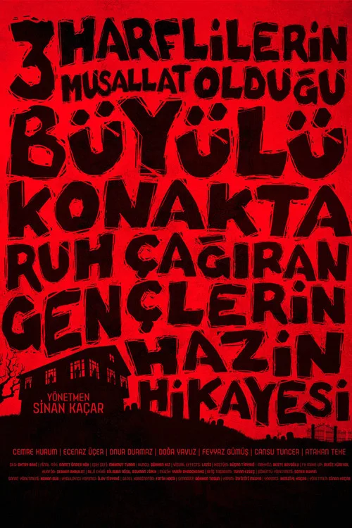 Üç Harflilerin Musallat Olduğu Büyülü Konakta Ruh Çağıran Gençlerin Hazin Hikayesi film posteri