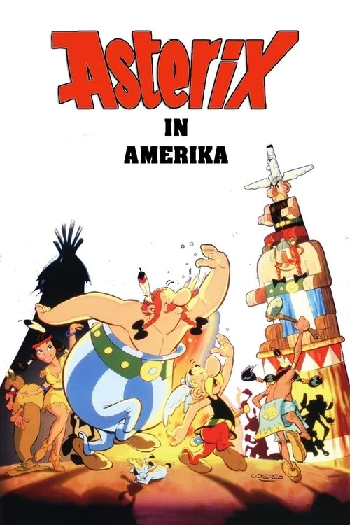 Asteriks Amerika'yı Fethediyor film posteri