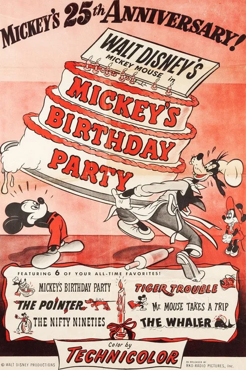Mickey's Birthday Party film posteri