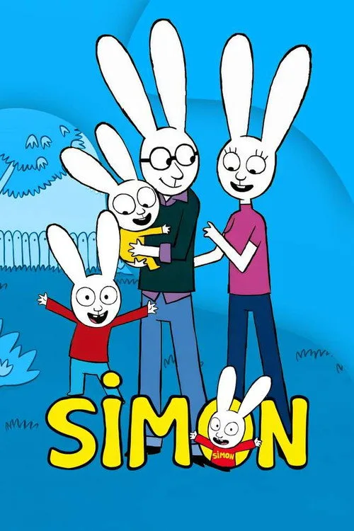 Süper Tavşan Simon dizi posteri