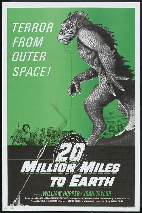 Dünyaya 20 Milyon Mil film posteri