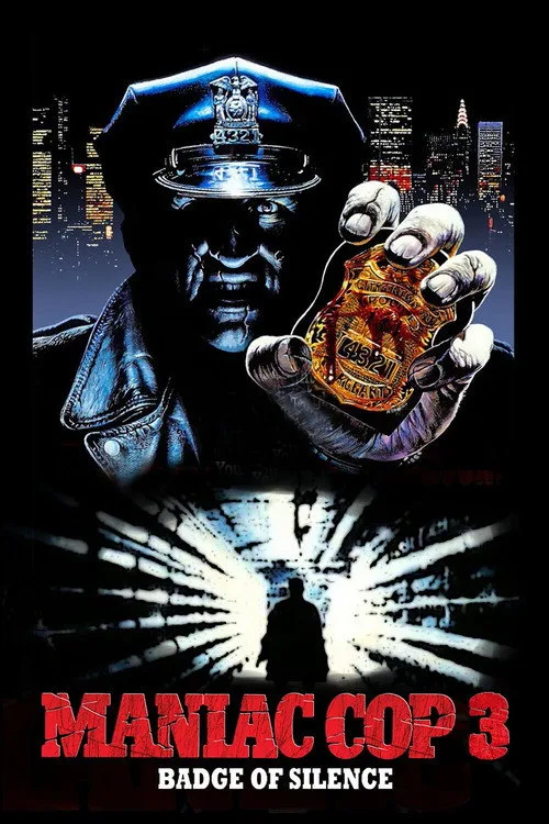 Manyak Polis 3 Sessizlik Rozeti film posteri