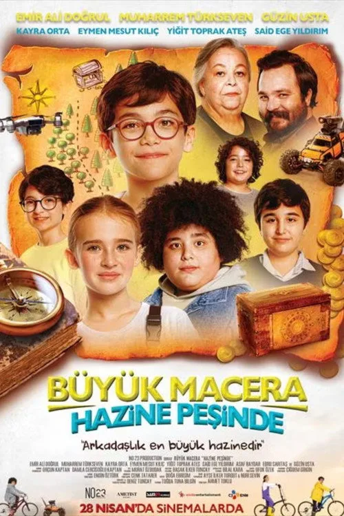 Büyük Macera: Hazine Peşinde film posteri