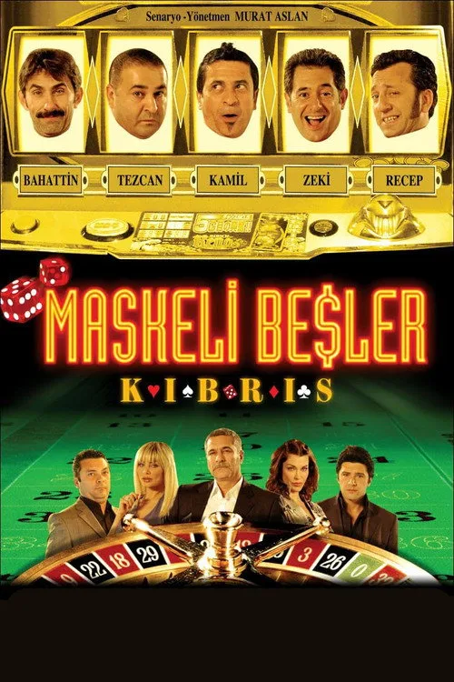 Maskeli Beşler: Kıbrıs film posteri