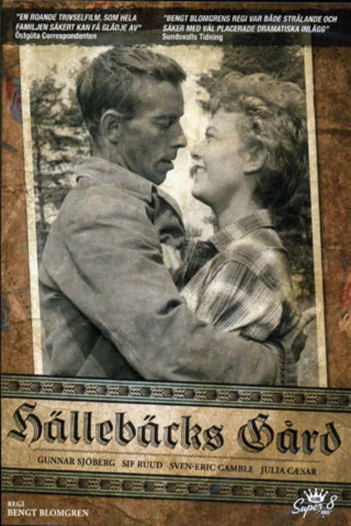 Hällebäcks gård film posteri