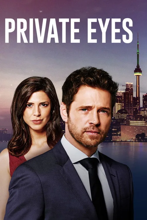 Private Eyes dizi posteri