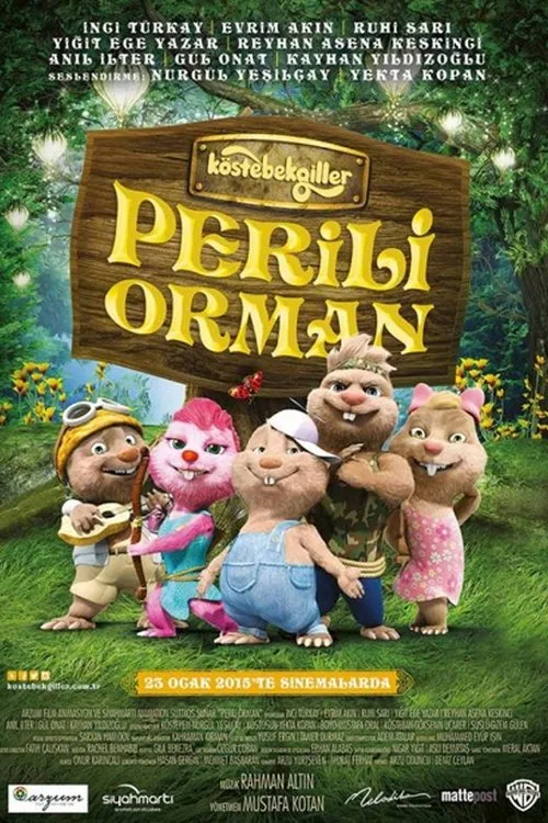 Köstebekgiller: Perili Orman film posteri