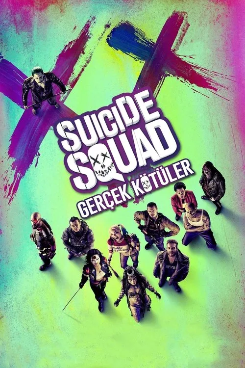 Suicide Squad: Gerçek Kötüler film posteri