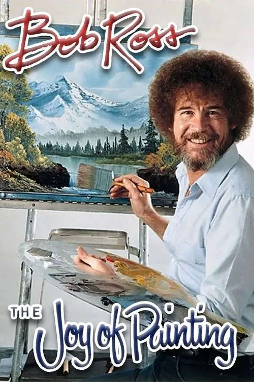 Bob Ross'la Resim Sevinci dizi posteri
