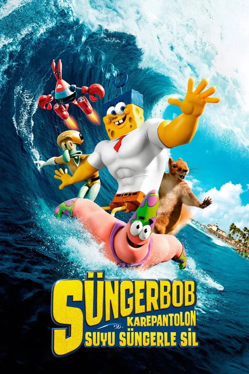 SüngerBob KarePantolon: Suyu Süngerle Sil film posteri