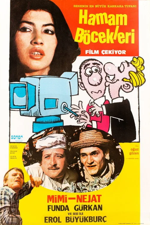 Hamam Böcekleri Film Çekiyor film posteri