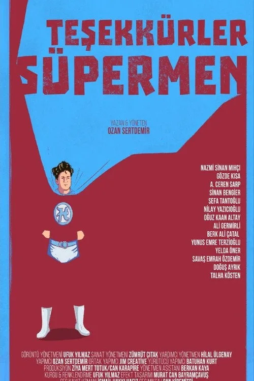 Teşekkürler Süpermen film posteri