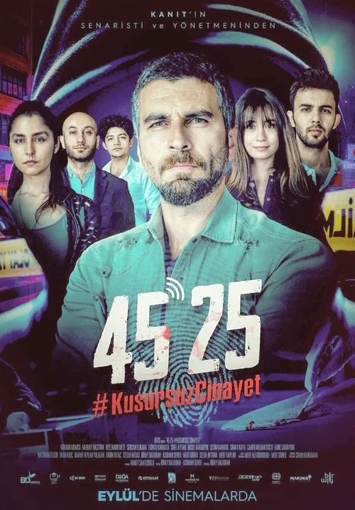 45-25 #KusursuzCinayet film posteri