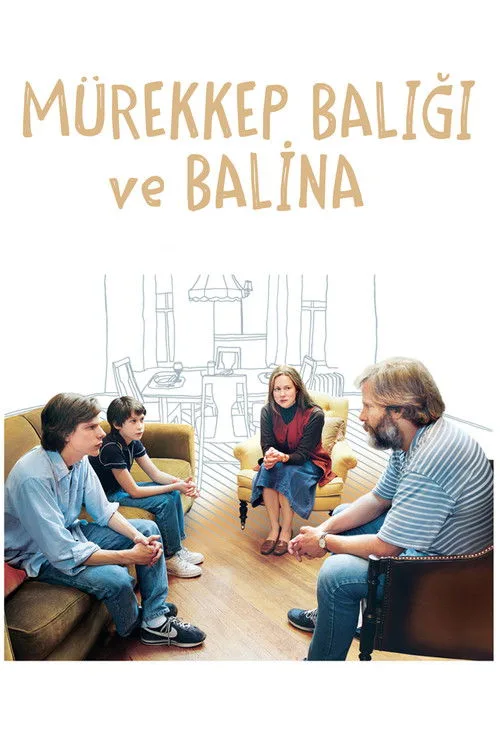 Mürekkep Balığı ve Balina film posteri