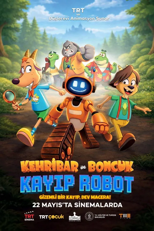Kehribar ile Boncuk: Kayıp Robot film posteri